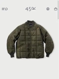 45R 厚ナイロンの908キルトブルゾン XS カーキ 新品