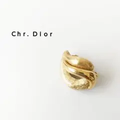 クリスチャン ディオール Dior ヴィンテージ イヤリング ゴールド 片耳