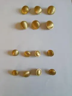 メタルボタン　ダブル１着分　胸20mm６個 袖15mm８個