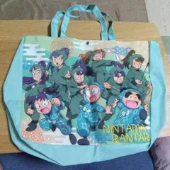 忍たま乱太郎 トートバッグ　ハッピーバッグ　グリーン