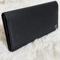 【良品】PORTER CURRENT 札入れ　ロングウォレット カレント　黒