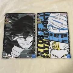 ✨️新品未使用✨️ヒロアカ 一番くじ -仲間- J賞 ビジュアルタオル 2点セット