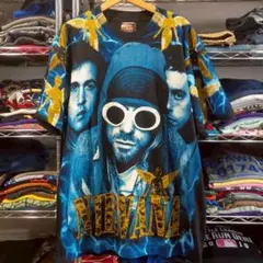 ニルヴァーナ 両面プリント バンドＴシャツ XL