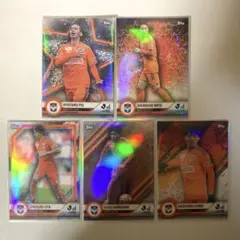 アルビレックス新潟 Topps Jリーグ30周年カード 5枚セット
