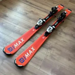 Salomon Max JR スキー 130cm ポール付き children's/junior skis SALOMON X-MAX JR, Carve rocker +