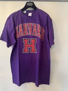 新品ハーバードユニバーシティ半袖TシャツLパープルHARVARD定価¥8580
