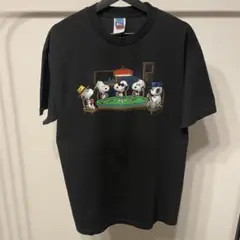 00s スヌーピー ブラザーズ 希少 兄弟 トランプ ポーカー Tシャツ