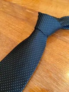 【セール中】Boston Old School ネイビー ドット柄 ネクタイ