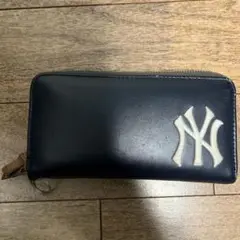 ニューヨーク・ヤンキース 長財布 ネイビー