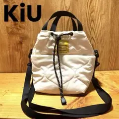 ◆KiU キウ ショルダーバッグ 巾着バッグ◆