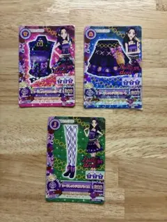 【希少】アイカツ　カード　プロモ　シークレットデビルコーデ　白樺リサ　大地のの