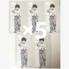 【非売品】ヒロアカ ベースヤードトーキョー アートカード 緑谷 ×5