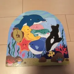 エドインター　海の生き物 木製パズル