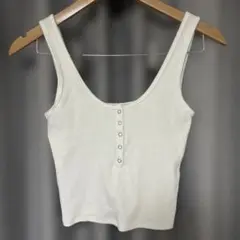 Abercrombie & Fitch タンクトップ　ホワイト