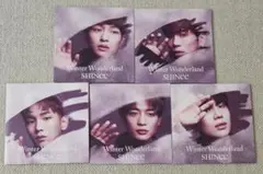 SHINee シャイニー「Winter Wonderland」FC盤 5枚セット