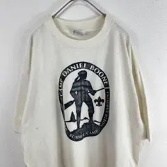 USA製 90s camp daniel boone シングルステッチ Tシャツ