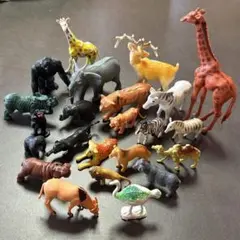 動物ミニチュアフィギュアセット