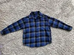 【UNIQLO】長袖チェックシャツ　120
