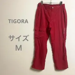 TIGORAティゴラ 赤いポケット付きパンツ