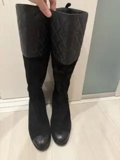 シャネル　ロングブーツ