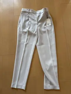 PLST トリアセブレンドテーパードパンツ ベージュ