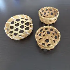 天然素材の小物入れセット