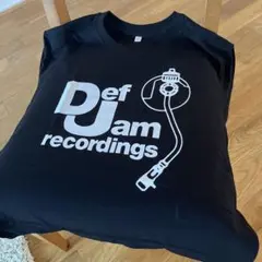 Def Jam Recordings ブラックTシャツ L