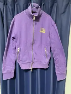DSQUARED2 パープル ジップアップジャケット 1964