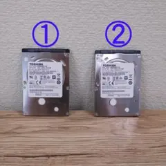TOSHIBA 【2.5インチHDD 1TB】2個セット