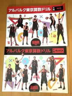 アルバルク東京算数ドリル 6年生セット