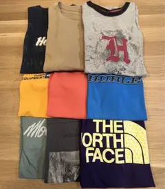 古着Tシャツ９枚セット　ノース　サーフ　ハードロックカフェ