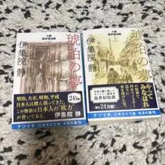 琥珀の夢 上下セット　　鳥井信治郎