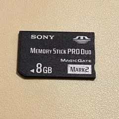 メモリースティック　8GB memory stick pro duo