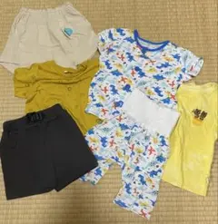 まとめ売り　90サイズ夏服　ベビー服　腹巻きパジャマ　UNIQLOTシャツ