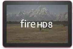 Fire HD 8 タブレット ローズ - 8インチHDディスプレイ 64GB