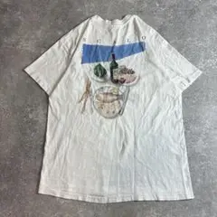 Hanes 90s Vintage SCALO アート イラスト 料理