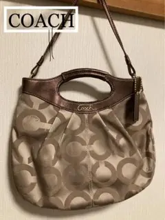 美品 COACH コーチ ショルダーバッグ ハンドバッグ