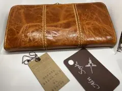 Ain Soph アインソフ がま口 長財布 本革