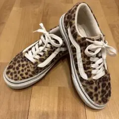 vans 21㎝　レオパード