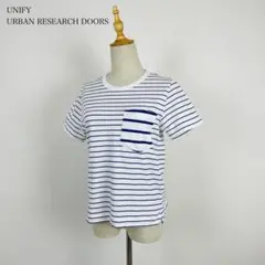 UNIFY URBAN RESEARCH DOORS ボーダー カットソー