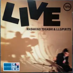 中古CD MASAHIKO TOGASHI & J.J.SPIRITS LIVE