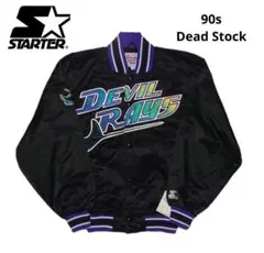 90s Devil Rays デビルレイズSTARTER ナイロンスタジャン