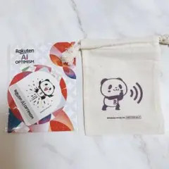 楽天パンダ　Rakuten Optimism 2025 ステッカー　ポーチ