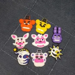 fnaf クロックス ジビッツ フレディー ホラー サンダル アクセサリー