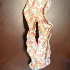 花柄シュシュ