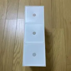 無印良品　ポリプロピレン 3段収納ボックス