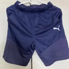 PUMA ネイビー ハーフパンツ 150