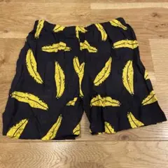 バナナ柄 ハーフパンツ 120センチ