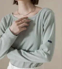 mline長袖チビT ミント