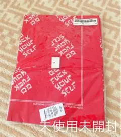 supreme ※半タグ付き GO fuck Yourself バンダナ